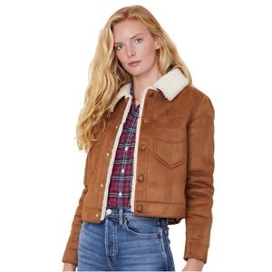 Mother Denim suede jacket